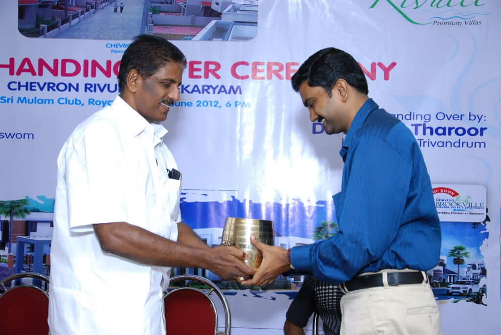 2. Chevron Rivulet Key Handing Over by Mathew Sir